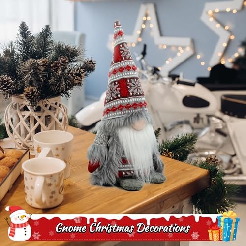 Gnome Christmas Decorations, Plush Christmas Gnome Gifts for Women, alternate view 5