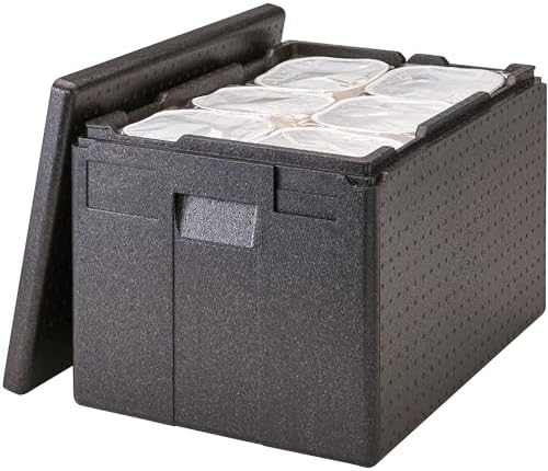 GoBox Insulated Lightweight Thermal Hot Box and Food Pan Carrier (12 Inch Deep) - Hotbox and Food Warmer for