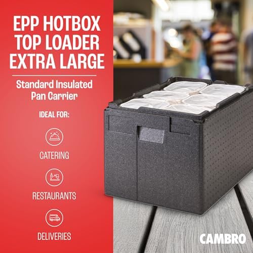 GoBox Insulated Lightweight Thermal Hot Box and Food Pan Carrier (12 Inch Deep) - Hotbox and Food Warmer for, alternate view