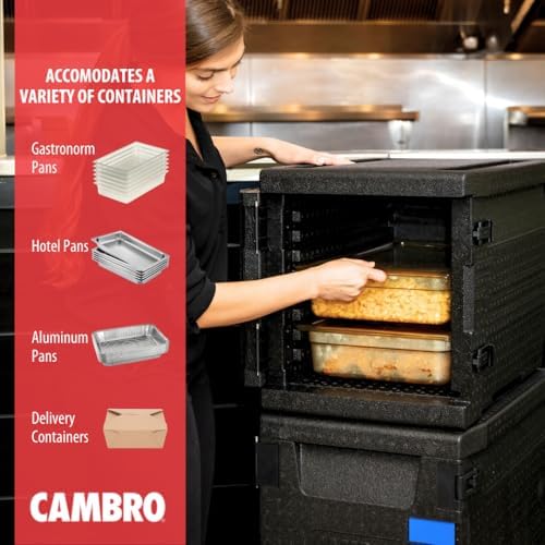 GoBox Insulated Lightweight Thermal Hot Box and Food Pan Carrier (EPP300 - Holds Three 4 Inch Pans) - Hotbox and, alternate