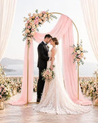 Gold Arch Backdrop Stand, 7.2FT in Gold, alternate view 4