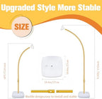 Gold Balloon Arch Stand Kit, Reinforced 8.2FT & 5FT Half Arch Stands in Glod-a, alternate view 2