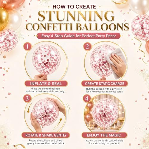 Gold Balloon Column Stand Kit for Floor with Base, Pole, for Party Decor in 2 Count (Pack of 1) in Soft Rose, alternate view