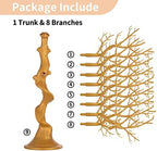 Gold Christmas Tree, 22.8 Inch Artificial Display Branch for Wedding in Gold, alternate view 6
