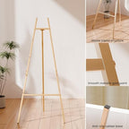 Gold Easel Stand for Sign, Heavy Duty Easel, 4-Tier Adjustable Art Easel for Painting, Wedding Sign 2pc, alternate view 5