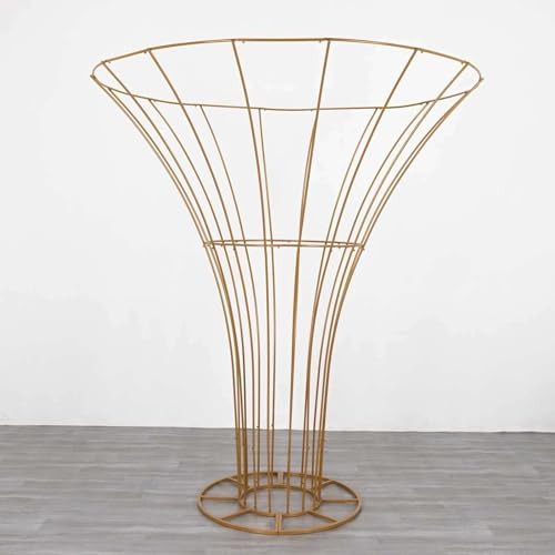 Gold Floor Standing Blossom Metal Tree Flower Frame, Wedding Floral Display Stand - 6.5ft in Type 9, alternate view 6
