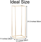 Gold Flower Stand for Table: 31.5” Tall Centerpiece Stand for Wedding Table Reception Floral Center Pieces with, alternate