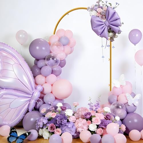 Gold Metal Arch Backdrop Stand, 6FT Wedding Arch Stand for Birthday Party Bridal Baby Shower Graduation Ceremony, alternate
