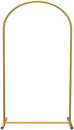 Gold Metal Arch Stand, 6.6ft