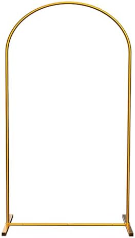 Gold Metal Arch Stand, 6.6ft
