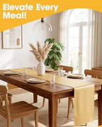 Gold Plastic Table Runner Party Decorations, Disposable, 4 Pack, alternate view 4