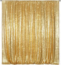 Gold Sequin Backdrop, 20Ft x 10Ft Glitter Photography Background Curtains for Party Baby Shower Wedding Birthday