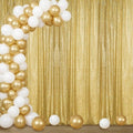 Gold Sequin Backdrop Curtain 4FTx8FT Glitter Gold Background Drapes Sparkle Photography Backdrop for Party