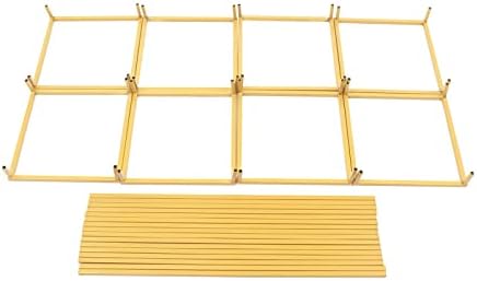 Gold Wedding Flower Stand Pack of 4, 24 Inch Tall Vase Column Stand Flower Holder, Metal Geometric Centerpieces, alternate