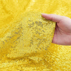 Golden Yellow Sequin Backdrop Curtain 4FTx8FT Glitter Blue Background Drapes Sparkle Photography Backdrop for, alternate view