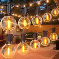 GPATIO Outdoor String Lights, 150FT G40 Bulbs Shatterproof Patio Lights, Waterproof Dimmable Hanging Outdoor