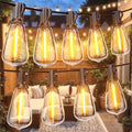 GPATIO Outdoor String Lights, 150FT ST38 Bulbs Shatterproof Patio Lights, Waterproof Dimmable Outside Hanging