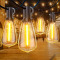 GPATIO Outdoor String Lights, 25FT Shatterproof Patio Lights, IP65 Waterproof Dimmable Outside Hanging Light