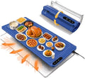 Graphene Warming Mat for Food Extra Large (43"x16") with Insulation Pad for Countertop, Chafing Dishes for