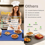 Graphene Warming Mat for Food Extra Large (43"x16") with Insulation Pad for Countertop, Chafing Dishes for, alternate view 7