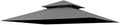 Gray Replacement Gazebo Cover Compatible with ABC 9X9ft in 9X9ft