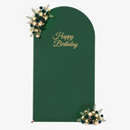 Green Arch Backdrop Cover 7.2FT Party Wedding Arch Covers Stretchy Backdrop Baby Shower Bridal Shower Birthday, alternate