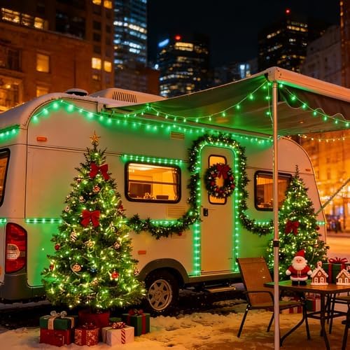 Green St Patricks Day Lights, 32.5FT 100LED Twinkle Christmas String Lights with 16 Lighting Modes, Waterproof, alternate