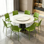 Green Stacking Conference Guest Chairs Set of 8, stackable Waiting Chairs, alternate view 2