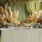 Green Wedding Curtains Backdrops 7x5ft Fairytale Flowers Fantasy Engagement Photography Background for Bridal, alternate view