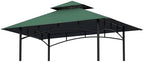 Grill Gazebo Canopy Replacement, 5 x 8 Ft, Green in 5 x 8 Ft in Green