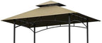 Grill Gazebo Canopy Replacement, 5 x 8 Ft, Khaki in 5 x 8 Ft in Khaki