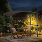 Grill Gazebo Replacement Canopy Top Cover Only, 8x5 ft, Coffee in 8x5 ft, alternate view 6