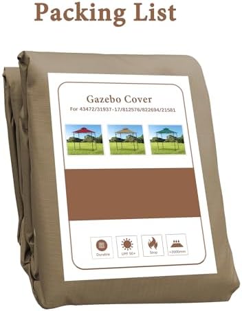 Grill Gazebo Replacement Top Fit for Aldi Grill Gazebo, alternate view 7