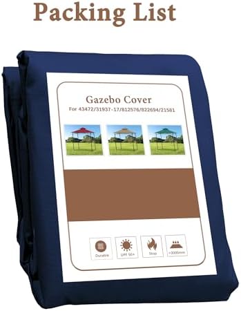 Grill Gazebo Replacement Top for Model: 822694,31937-17,21581,43472,812576, alternate view 7
