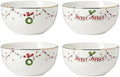 Grinchmas Christmas All-Purpose Bowls, Salad Bowl Set for 4 in 4.01 in Green