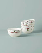 Grinchmas Christmas All-Purpose Bowls, Salad Bowl Set for 4 in 4.01 in Green, alternate view 3