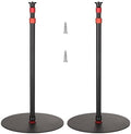 GVM YB2L200 79.9in Heavy Duty Light Stand Kit (2-Pack), Round Base Monopod, 10kg Load Capacity, Flat Base for
