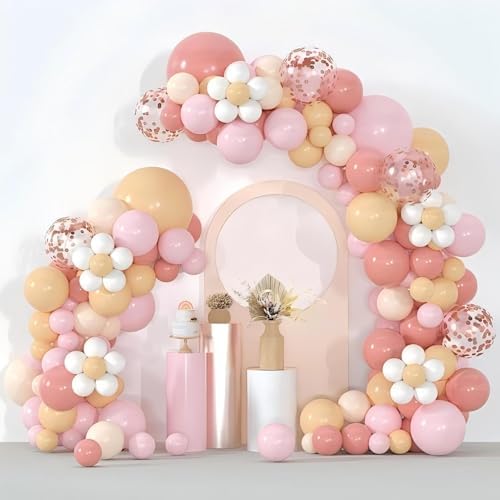 Half Balloon Arch Stand 7.5FT&6.2FT Wedding Arch Stand with Base Gold, alternate view 5