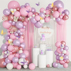 Half Balloon Arch Stand Kit for Floor fit Wedding, Birthday Party, Black in Black, alternate view 2