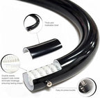Half Balloon Arch Stand Kit for Floor fit Wedding, Birthday Party, Black in Black, alternate view 4