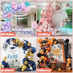 Half Balloon Arch Stand with Base 8.2FT & 6FT, Balloon Stands for Floor, alternate view 6