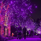Halloween 300 LED String Lights, 100FT Connectable String Lights with 8 Lighting Modes, Halloween Decorations, alternate view