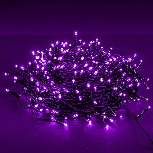 Halloween 300 LED String Lights, 100FT Connectable String Lights with 8 Lighting Modes, Halloween Decorations, alternate view