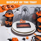 Halloween Decorations Decorative Serving Trays and Platters Pumpkin Tray - Snacks Bowl Candy Dish - for, alternate view 4