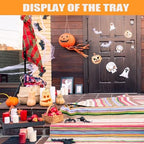 Halloween Decorations Decorative Serving Trays and Platters Pumpkin Tray - Snacks Bowl Candy Dish - for, alternate view 5