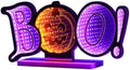 Halloween Decorations Indoor, Boo Pumpkin Infinity Mirror Tunnel Light for Halloween Decor, Night Lights with