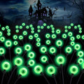 Halloween Decorations Outdoor Solar Scary Eyeball Lights,4Pack 32LEDs in Halloween Decor Lights 4Pack-32LEDs