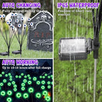 Halloween Decorations Outdoor Solar Scary Eyeball Lights,4Pack 32LEDs in Halloween Decor Lights 4Pack-32LEDs, alternate view