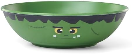 Halloween Frankenstein Candy Bowl in 1 Count in Green