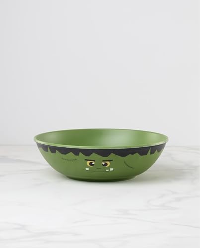 Halloween Frankenstein Candy Bowl in 1 Count in Green, alternate view 2